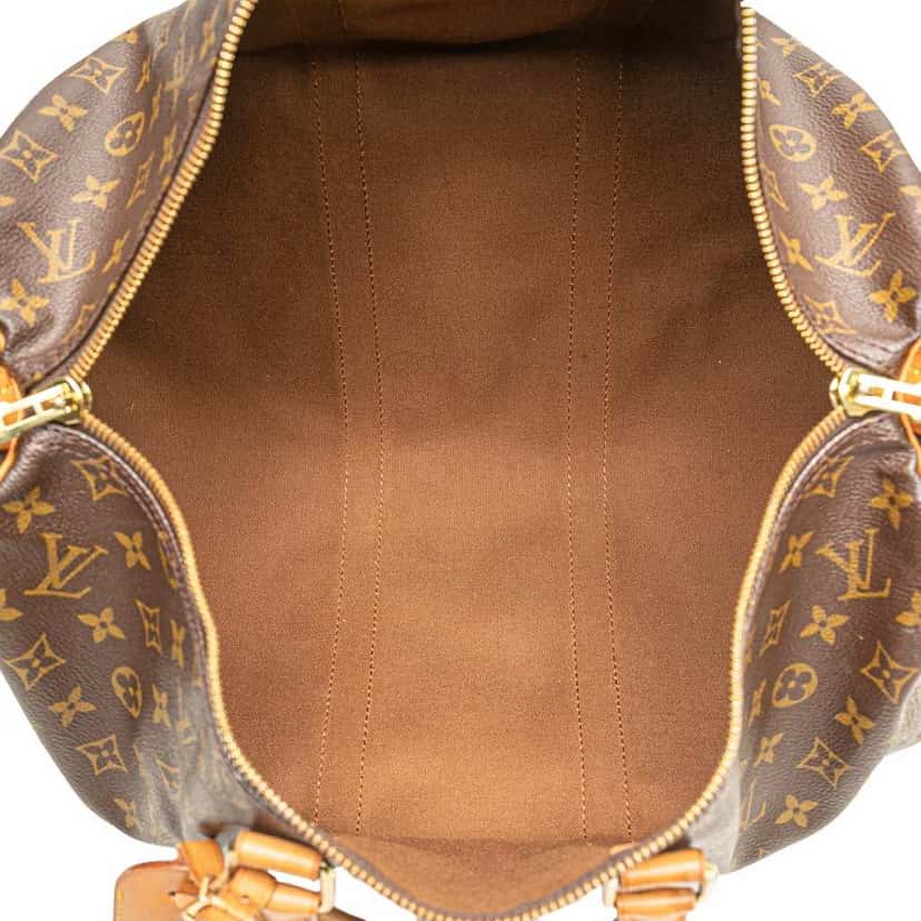 Louis Vuitton Monogram Keepall 45 Brown Canvas Good condition - Model View
