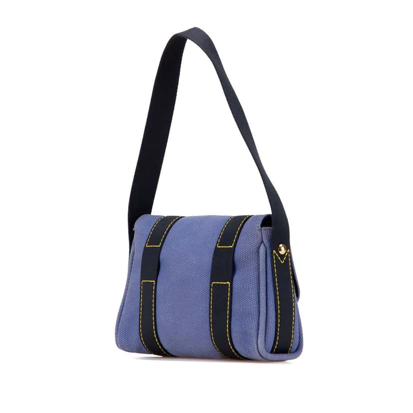 Louis Vuitton Antigua Sac Rabat Bag Purple Canvas Good condition - Back View