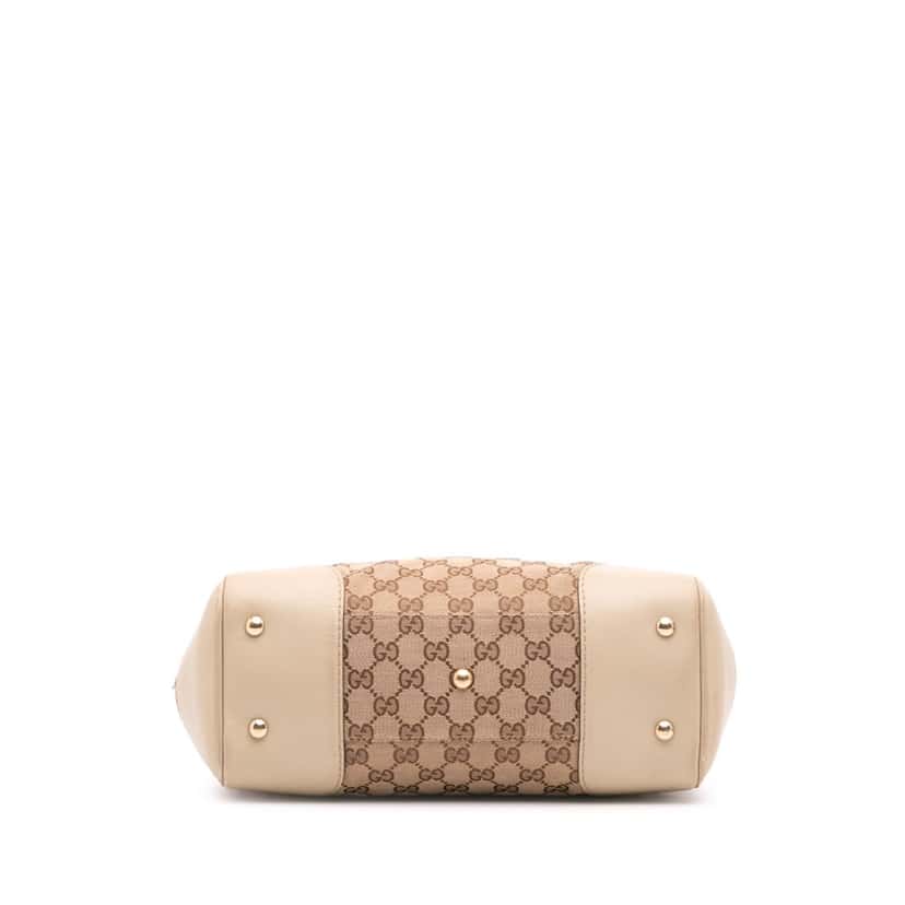 Gucci GG Canvas Mayfair Tote Brown Canvas Good condition - Inside View