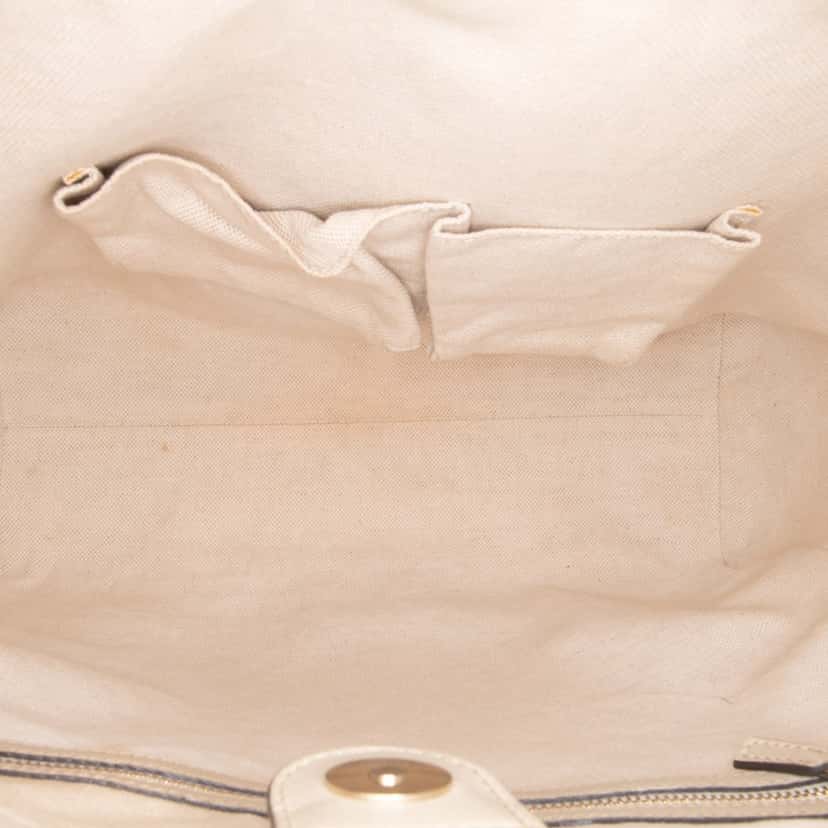 Gucci GG Canvas Mayfair Tote Brown Canvas Good condition - Model View