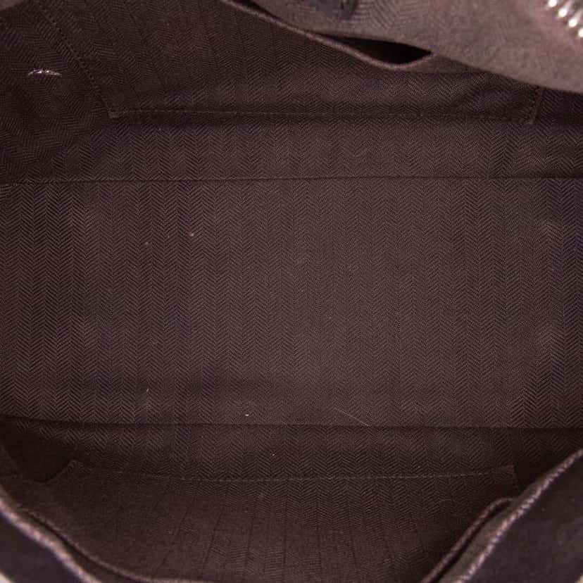 Loewe Medium Calfskin Polka Dot Puzzle Satchel Black Leather Good condition - Model View