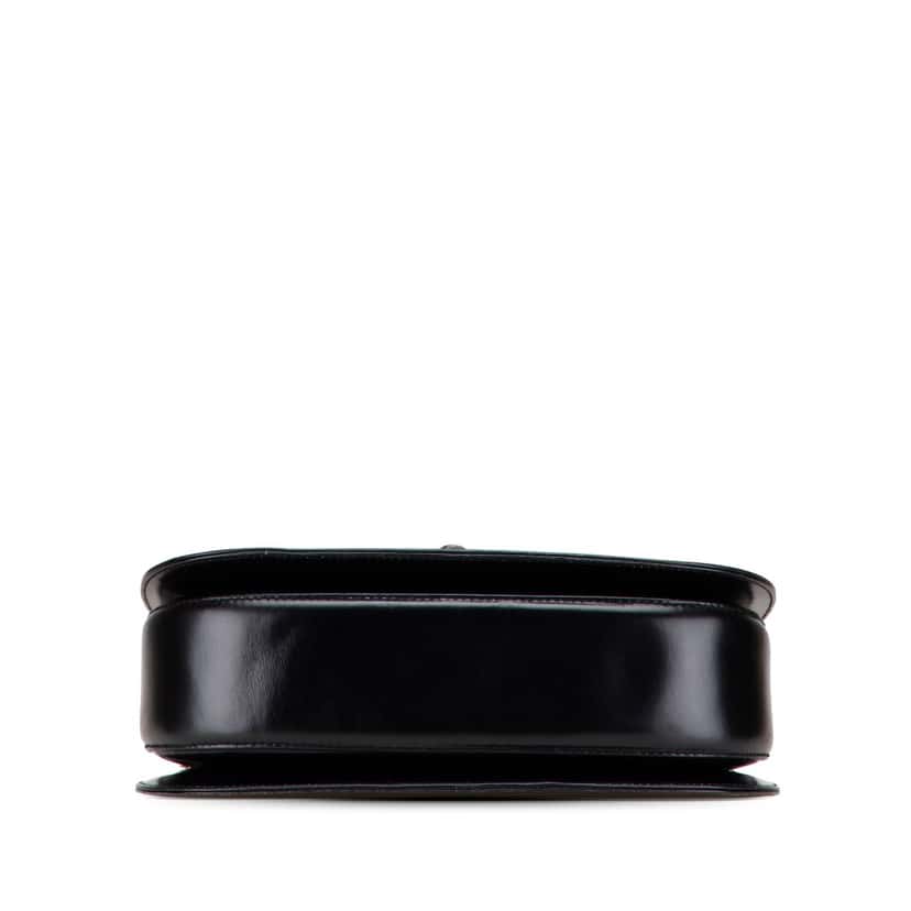 Gucci Calfskin Bamboo Night Black Leather Good condition - Inside View