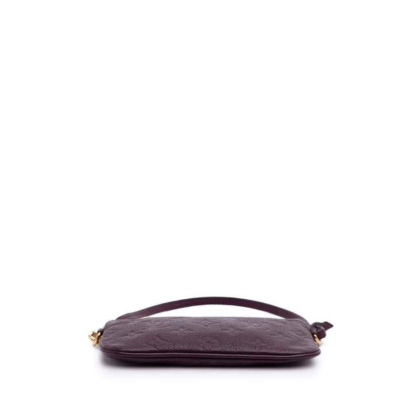 Louis Vuitton Monogram Empreinte Citadine Pochette Purple Leather Good condition - Inside View