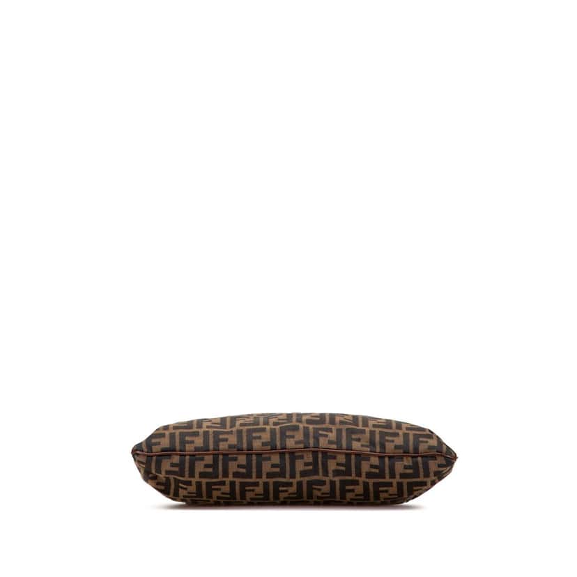 Fendi Zucca Canvas Shoulder Bag Brown Canvas Fair condition - Inside View