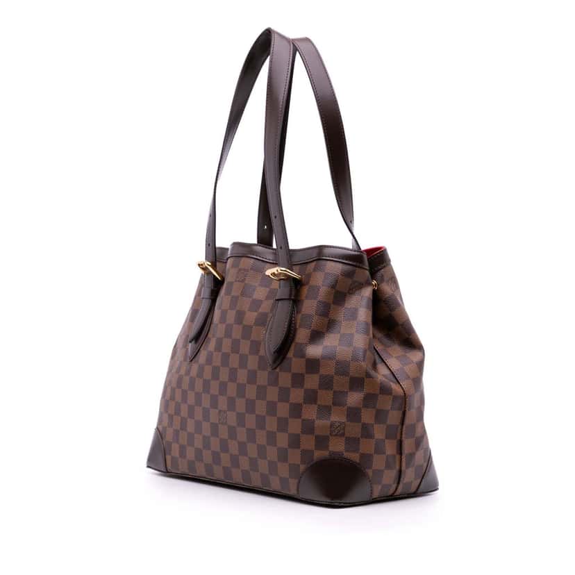 Louis Vuitton Damier Ebene Hampstead MM Brown Canvas Good condition - Back View