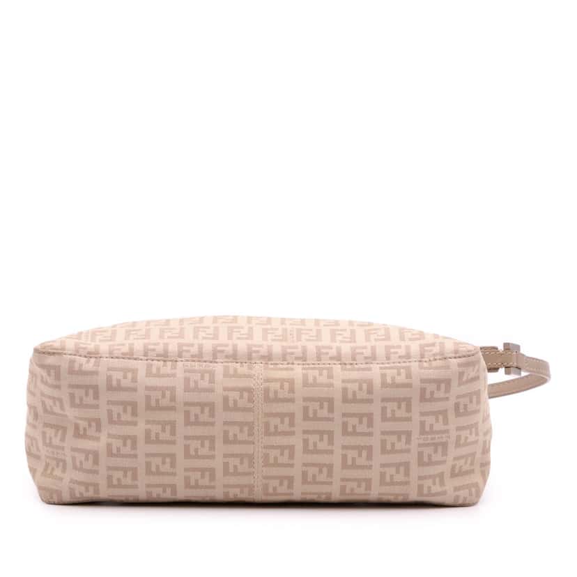 Fendi Zucchino Canvas Pochette Brown Canvas Good condition - Inside View