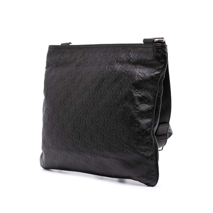 Gucci Guccissima Crossbody Brown Leather Good condition - Back View