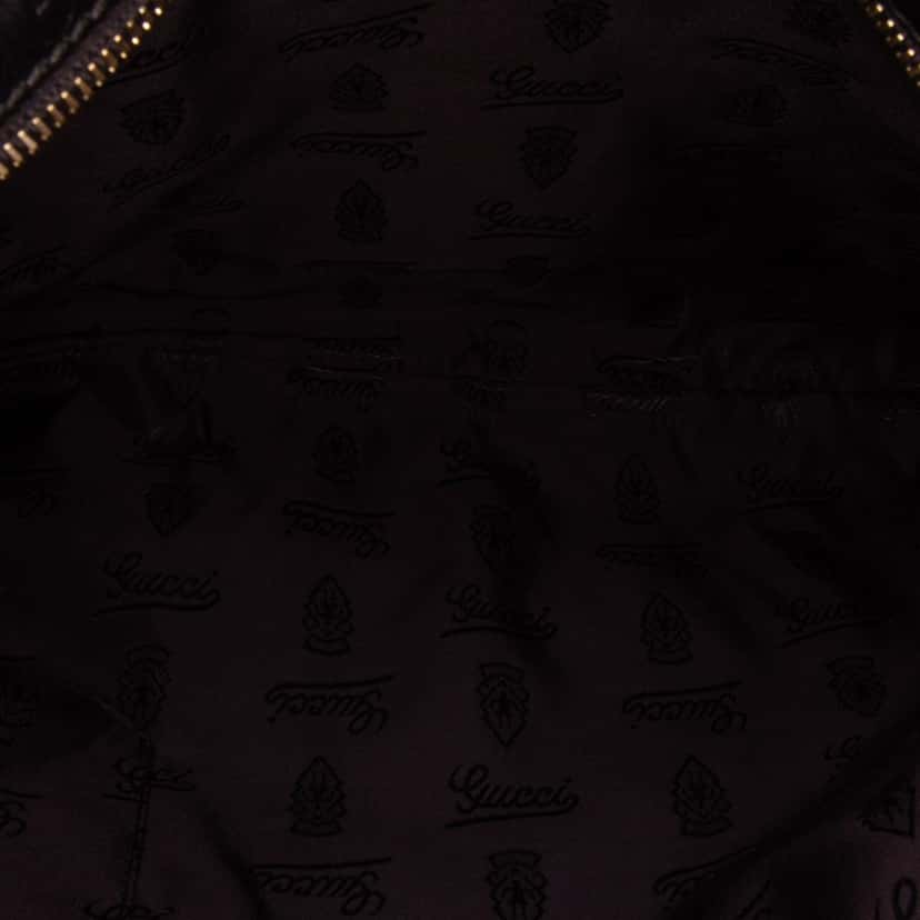 Gucci Guccissima Crossbody Brown Leather Good condition - Model View