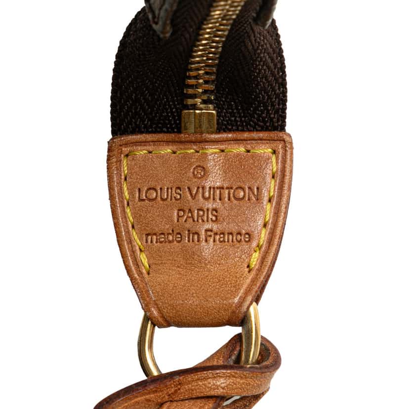 Louis Vuitton Monogram Pochette Accessoires Brown Canvas Good condition - Box View