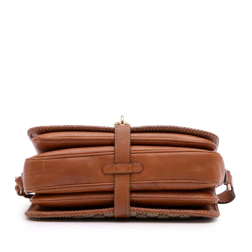 Gucci GG Canvas Marrakech Crossbody Brown Canvas Good condition - Inside View