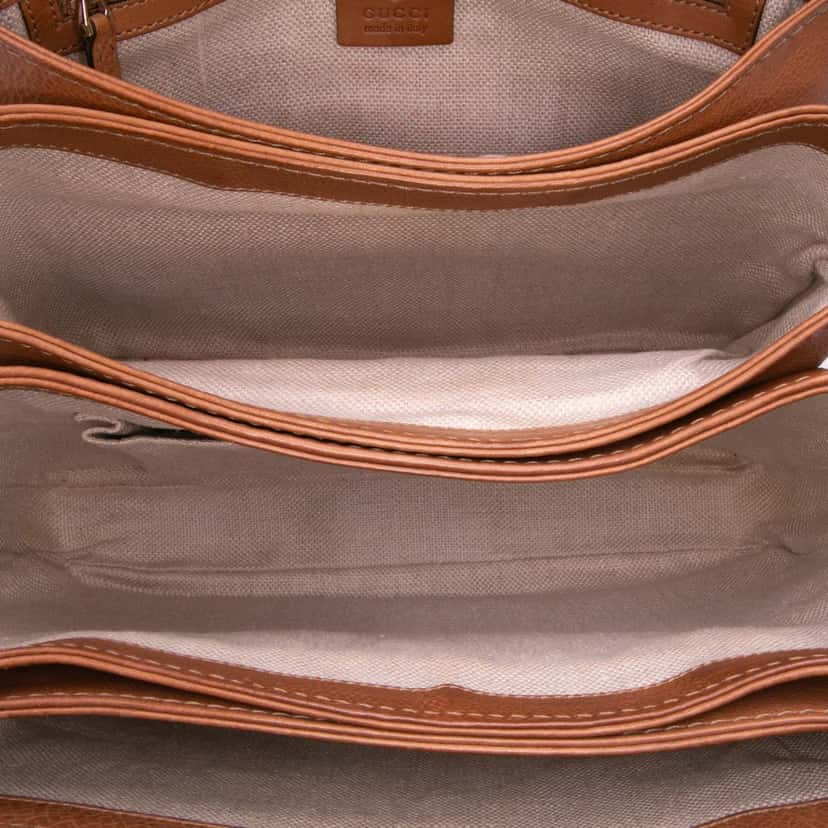 Gucci GG Canvas Marrakech Crossbody Brown Canvas Good condition - Model View