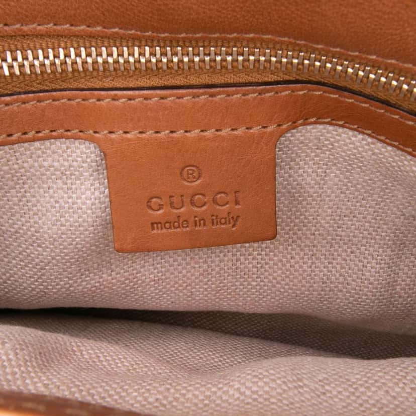 Gucci GG Canvas Marrakech Crossbody Brown Canvas Good condition - Box View