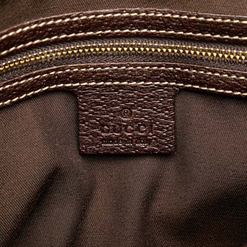 Gucci GG Canvas Charmy Shoulder Bag Brown Canvas Good condition - Box View