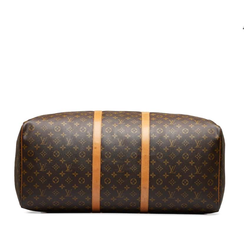 Louis Vuitton Monogram Keepall 60 Brown Canvas Good condition - Model View