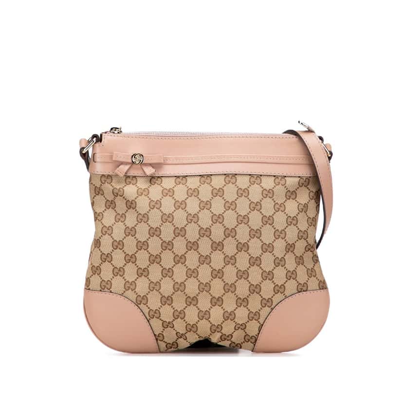 Gucci GG Canvas Mayfair Crossbody Brown Canvas Good condition - Front View