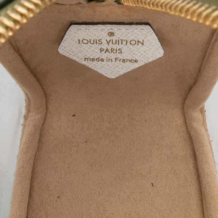 Louis Vuitton Monogram Giant Jungle Beach Pouch Green Canvas Good condition - Box View