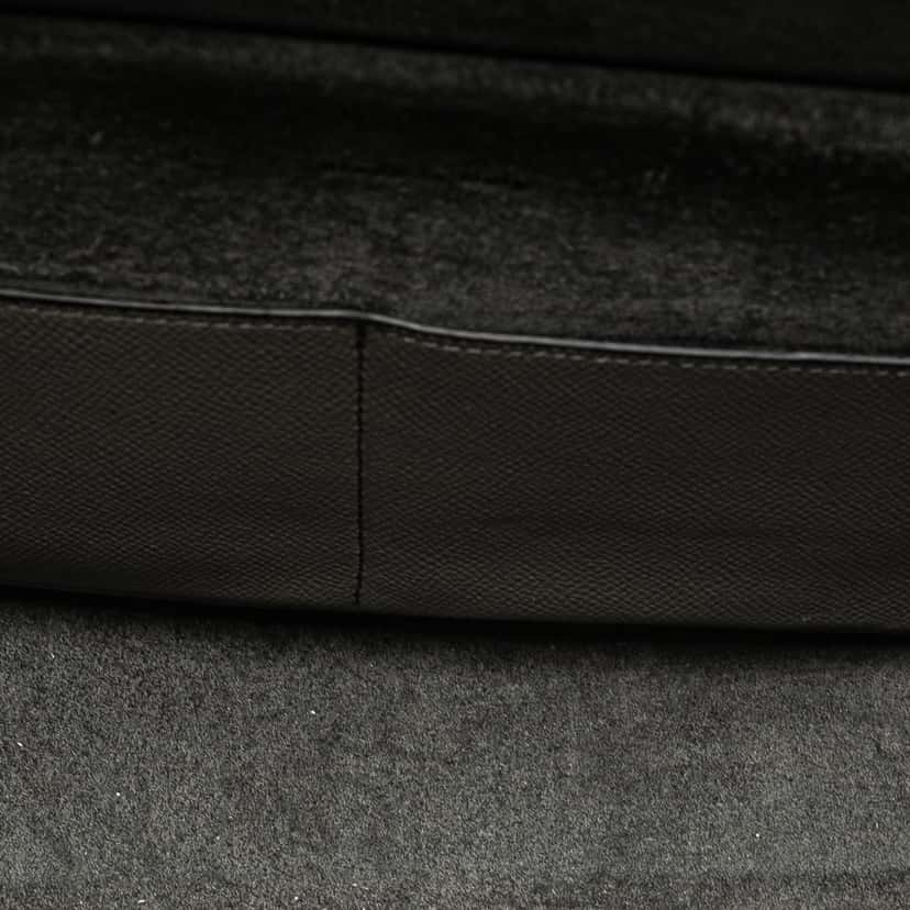 Celine Mini Grained Calfskin Belt Bag Grey Leather Good condition - Model View