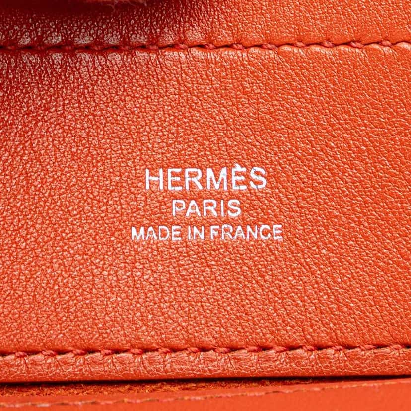 Hermès Mini Swift Aline Bag Orange Leather Good condition - Box View