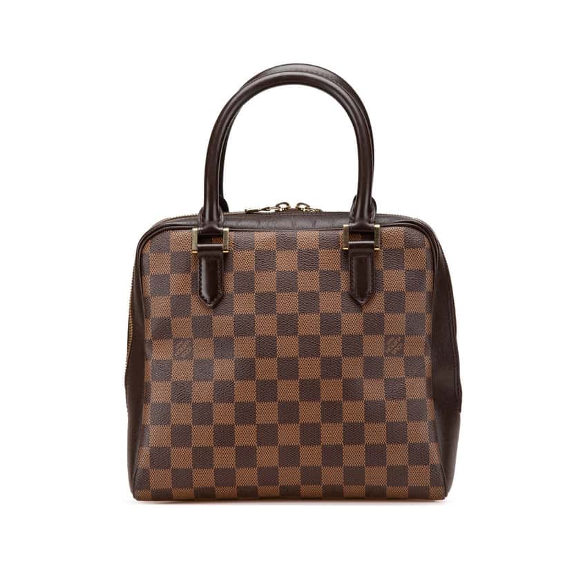 Louis Vuitton Damier Ebene Brera Brown Canvas Good condition - Front View