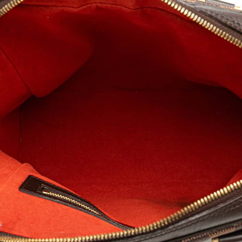 Louis Vuitton Damier Ebene Brera Brown Canvas Good condition - Model View