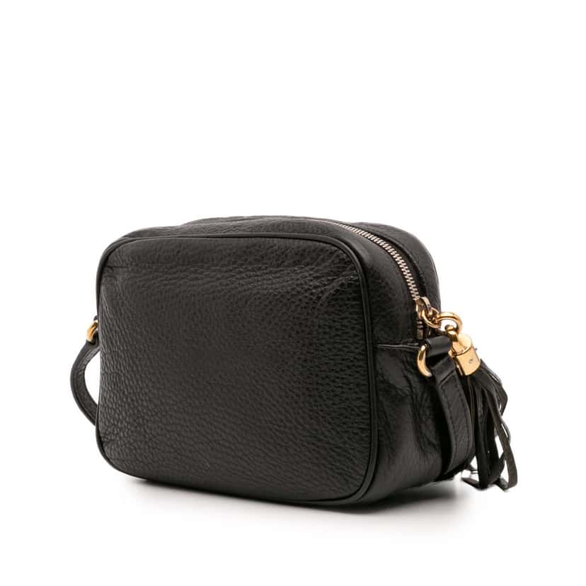 Gucci Leather Soho Disco Crossbody Black Leather Good condition - Back View