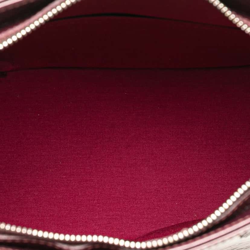 Louis Vuitton Monogram Mat Stockton Red Leather Good condition - Model View