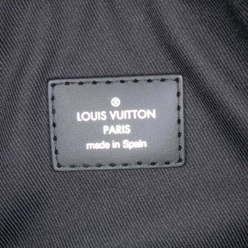 Louis Vuitton Monogram Eclipse Cabas Pochette Black Canvas Good condition - Box View