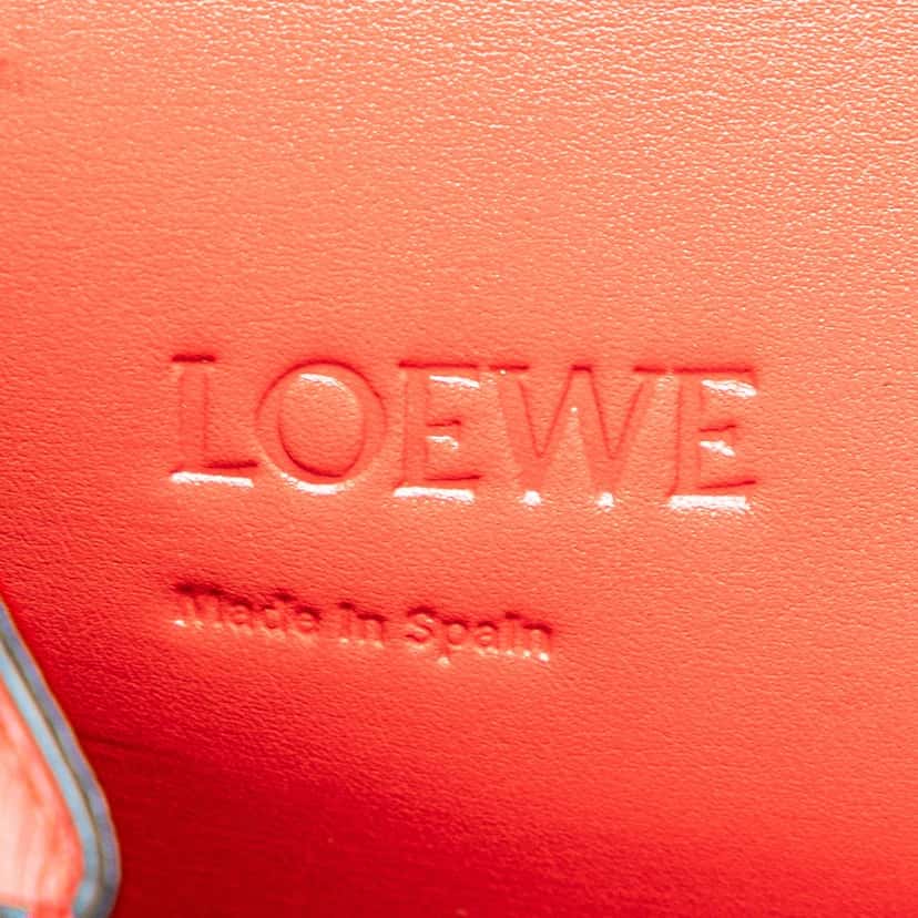 Loewe Medium Leather Barcelona Crossbody Red Leather Very good condition - Box View