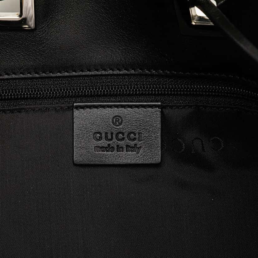 Gucci Nylon Shoulder Bag Black Good condition - Box View