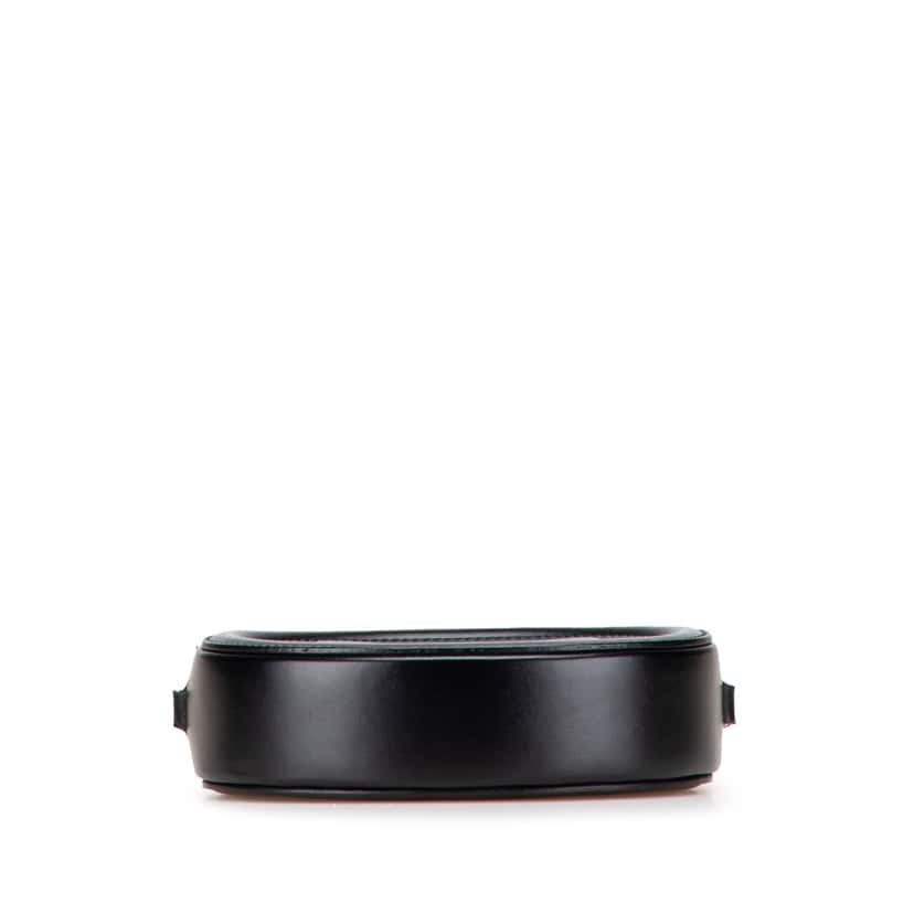 Celine Small Calfskin Cuir Triomphe Oval Crossbody Black Leather Very good condition - Inside View