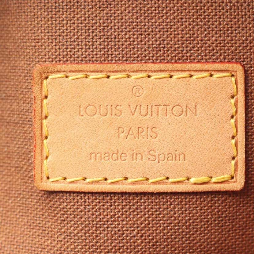 Louis Vuitton Monogram Pochette Gange Brown Canvas Good condition - Model View