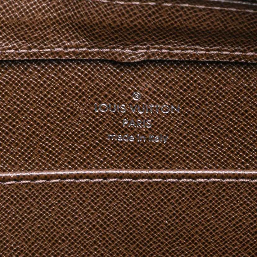 Louis Vuitton Taiga Pochette Baikal Brown Leather Good condition - Box View