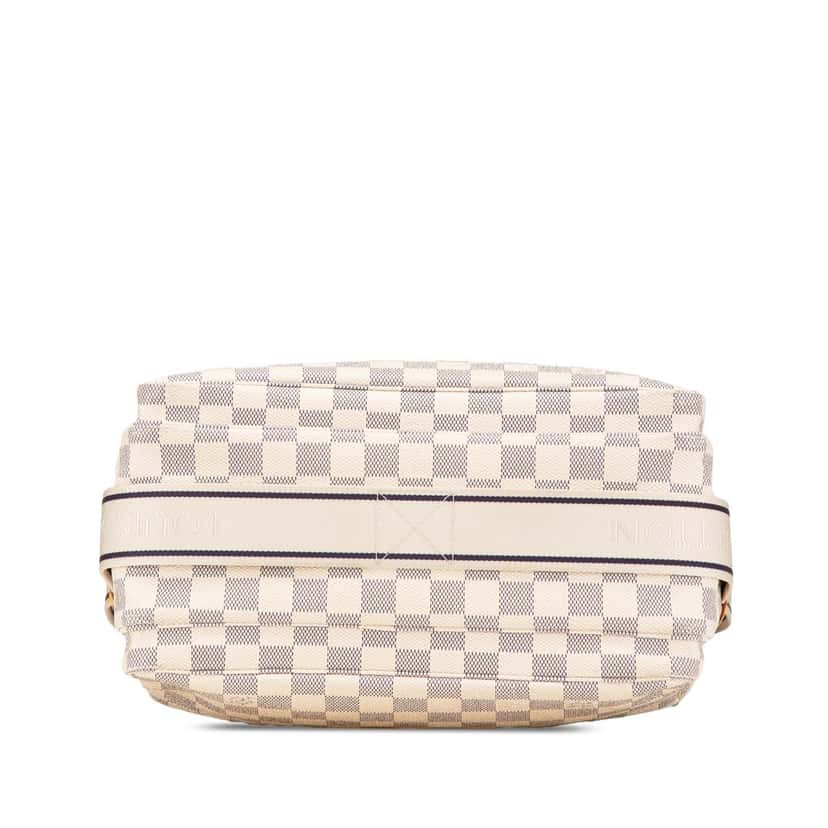 Louis Vuitton Damier Azur Naviglio White Canvas Good condition - Inside View