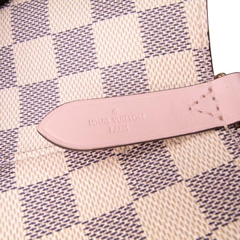 Louis Vuitton Damier Azur Neonoe MM White Canvas Good condition - Box View