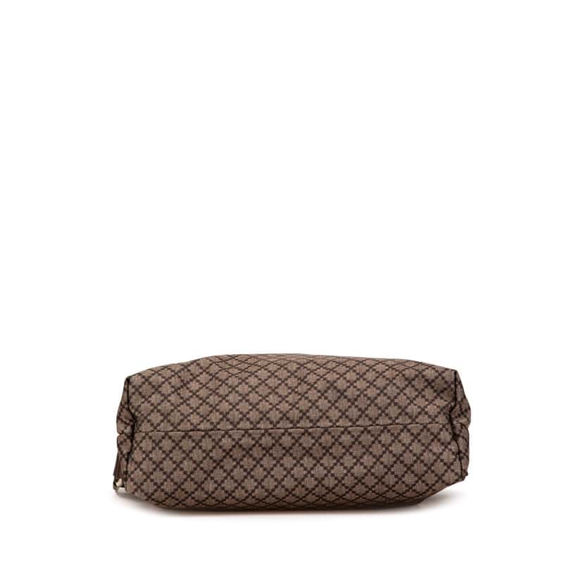 Gucci Diamante Nylon Web Crossbody Brown Good condition - Inside View