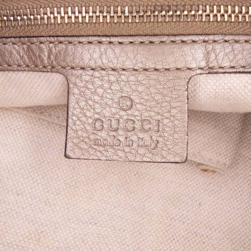 Gucci GG Canvas Bella Convertible Tote Brown Canvas Good condition - Box View