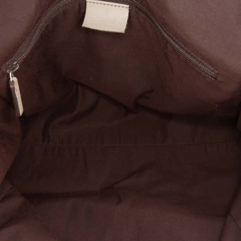 Gucci GG Canvas Sukey Satchel Brown Canvas Good condition - Model View