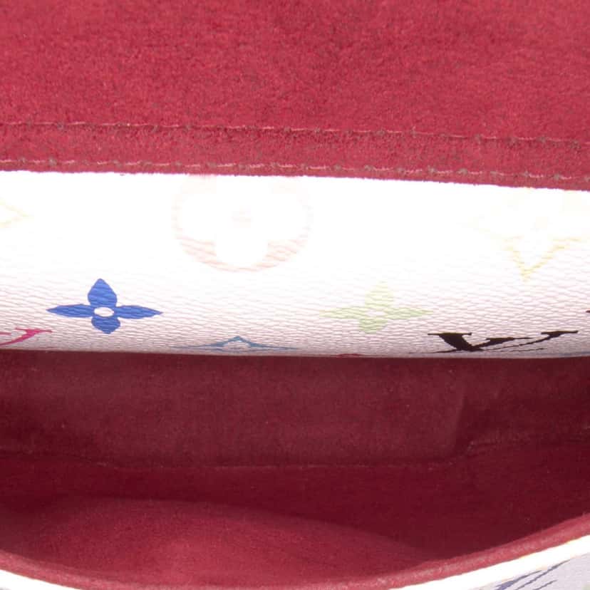 Louis Vuitton Monogram Multicolore Rita White Canvas Good condition - Box View