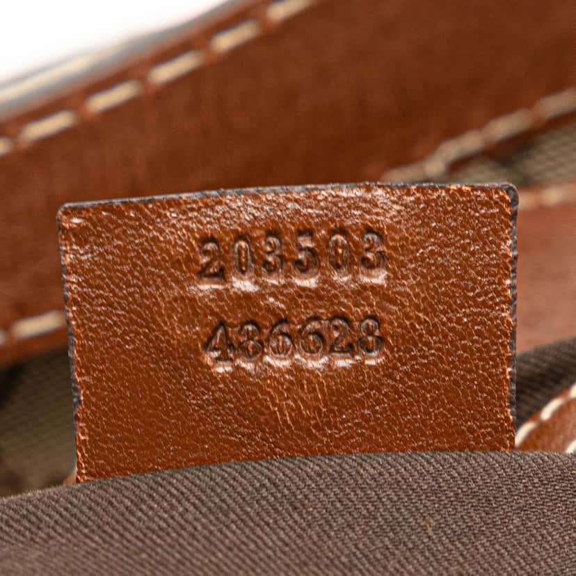 Gucci GG Canvas Charlotte Crossbody Brown Canvas Good condition - Box View