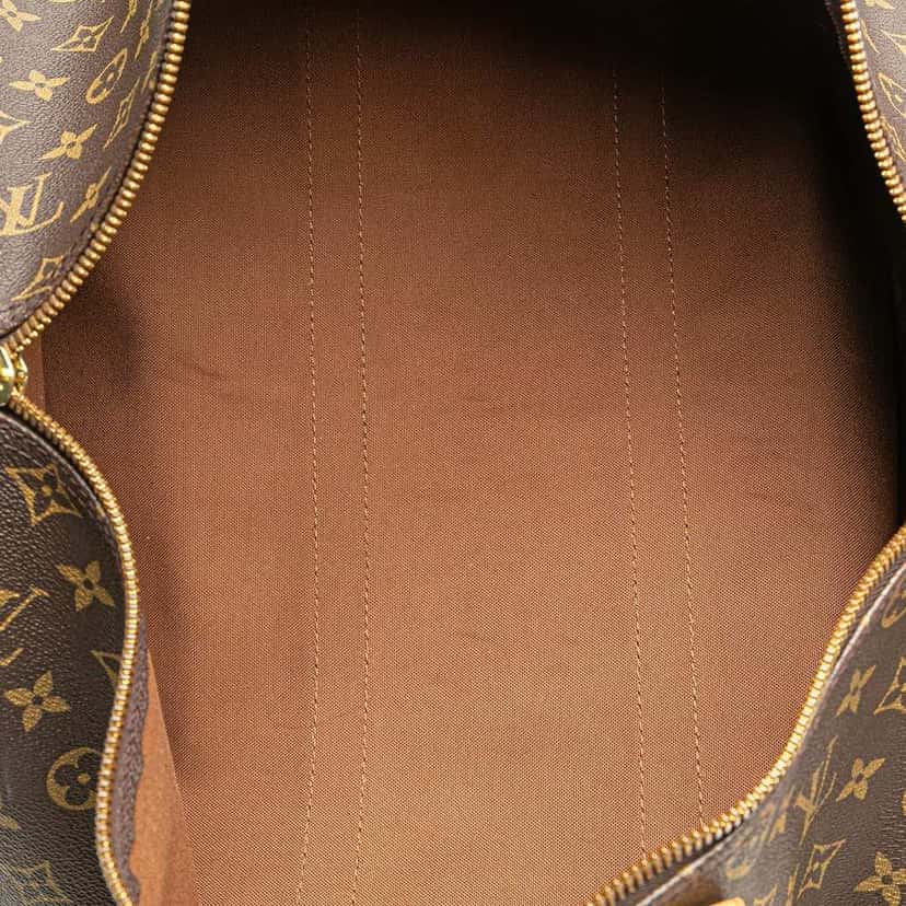 Louis Vuitton Monogram Keepall 45 Brown Canvas Good condition - Model View