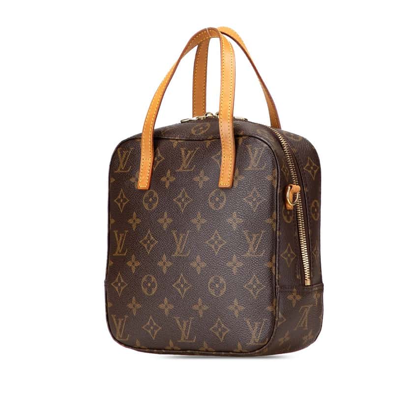 Louis Vuitton Monogram Spontini Brown Canvas Good condition - Back View