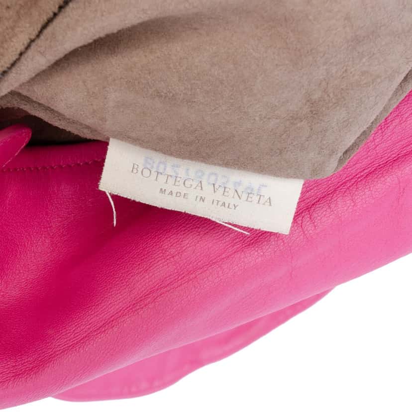 Bottega Veneta Nappa Intrecciato Flap Crossbody Pink Leather Good condition - Box View