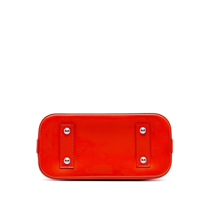 Louis Vuitton Epi Alma BB Orange Leather Good condition - Inside View