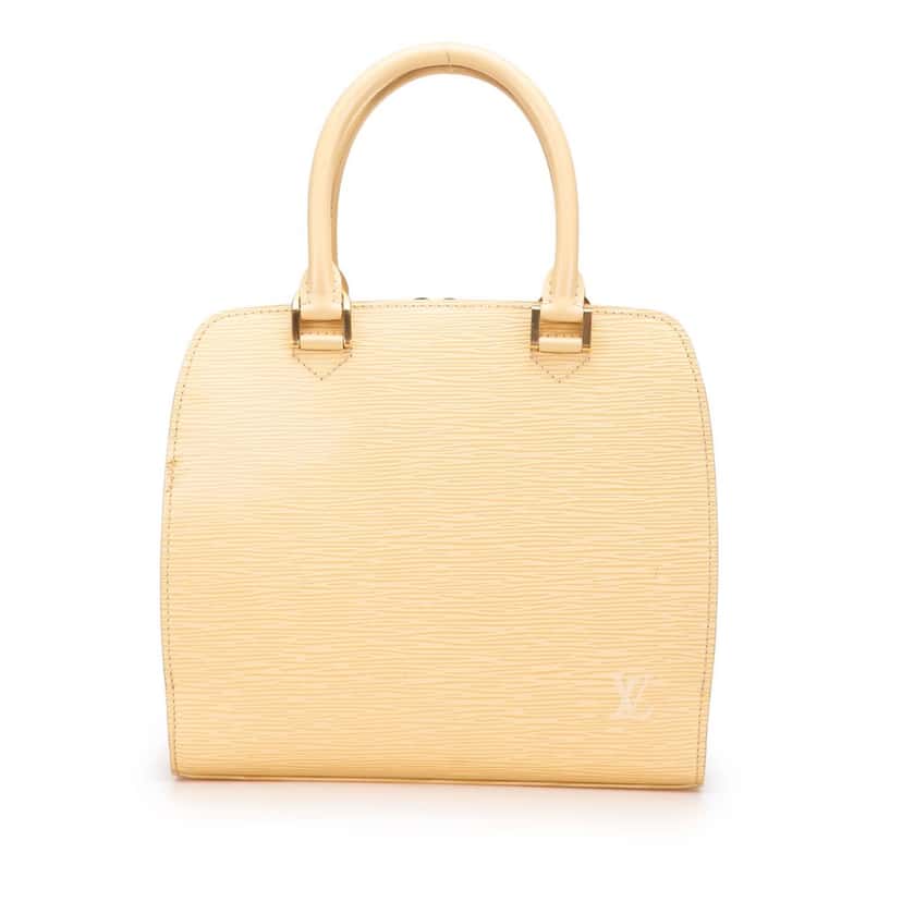 Louis Vuitton Epi Pont Neuf PM Brown Leather Good condition - Front View