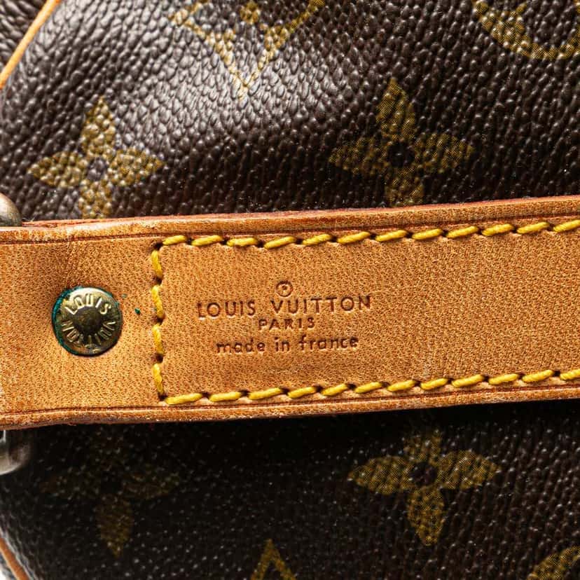 Louis Vuitton Monogram Keepall Bandouliere 60 Brown Canvas Fair condition - Box View