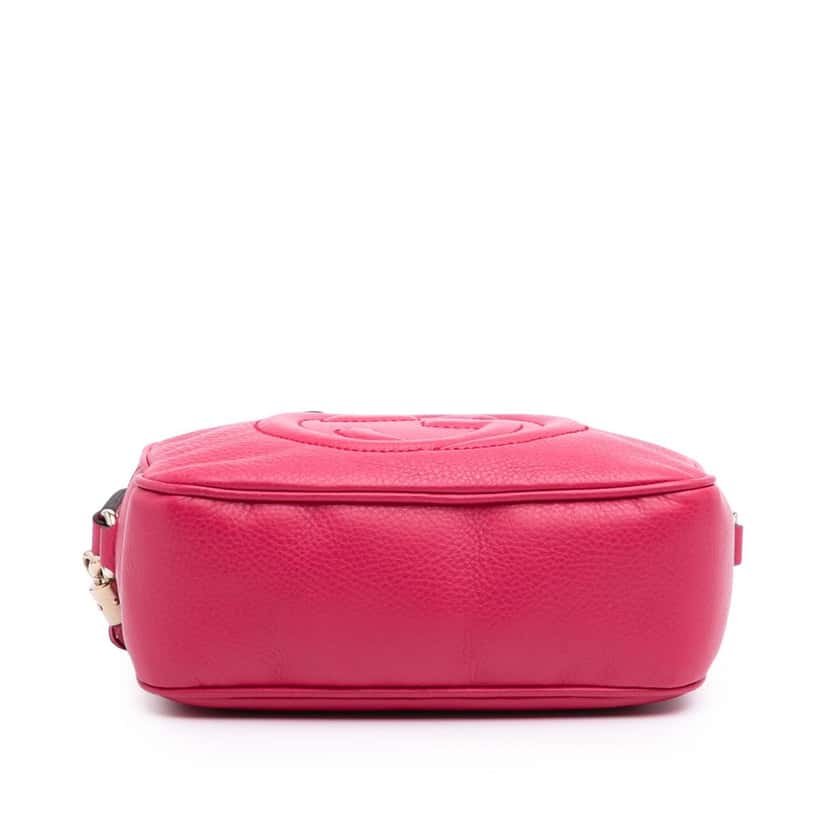 Gucci Leather Soho Disco Crossbody Pink Leather Good condition - Inside View