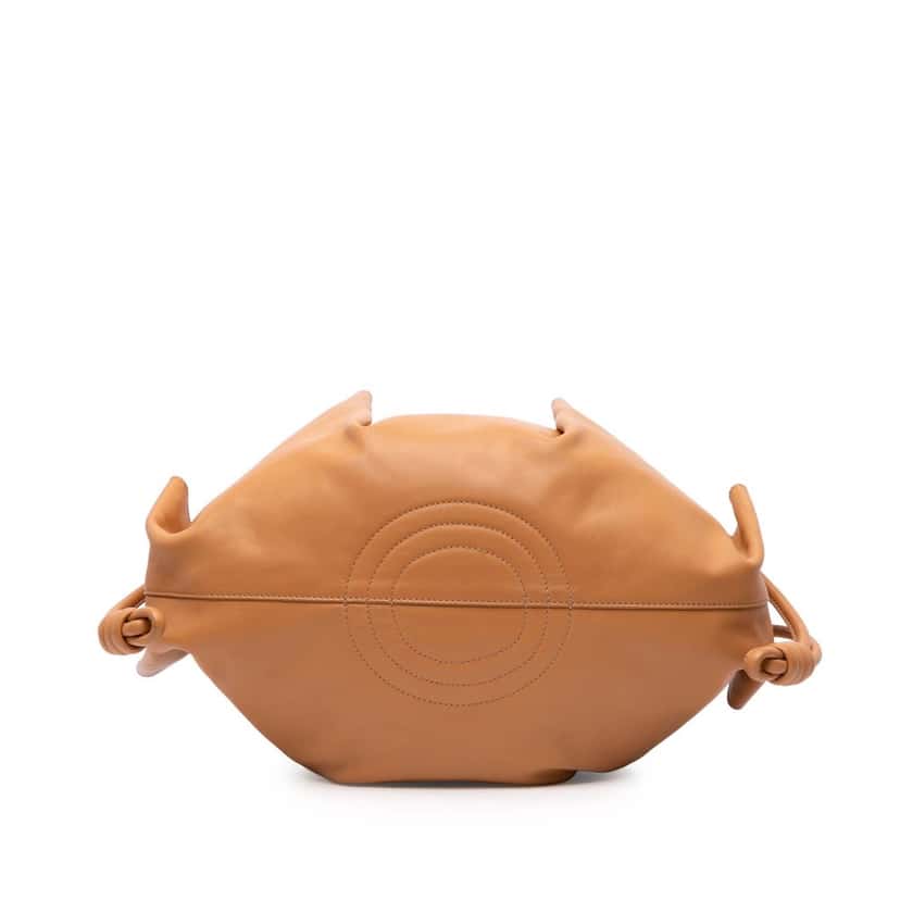 Loewe Small Leather Paseo Satchel Brown Leather Good condition - Inside View