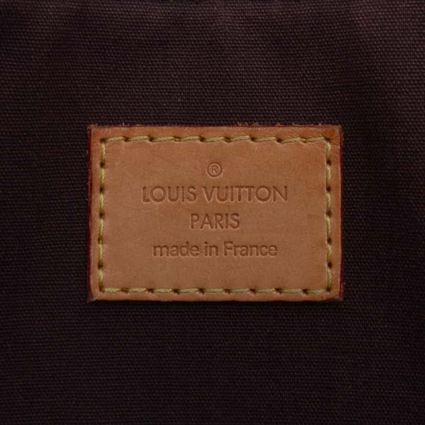 Louis Vuitton Monogram Vernis Bellevue GM Red Leather Good condition - Box View
