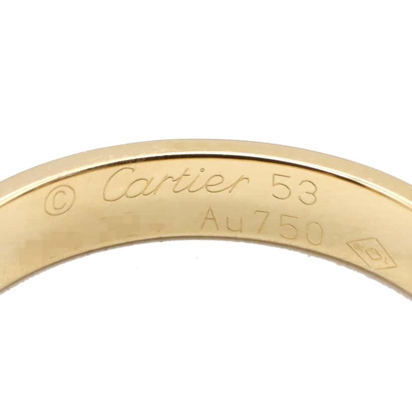 Cartier Small 18K Yellow Gold Love Ring Gold Gold Good condition - Inside View