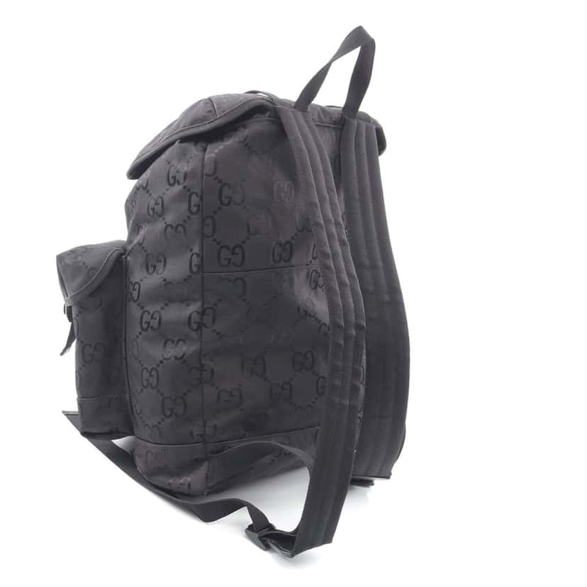 Gucci GG Nylon Off The Grid Backpack Black Good condition - Back View